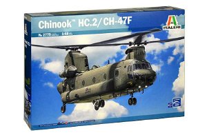 Italeri Model Kit vrtulník 2779 - CHINOOK HC.2 CH-47F (1:48)