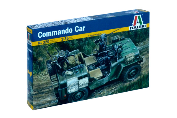 Italeri Model Kit military 0320 - COMMANDO CAR (1:35)