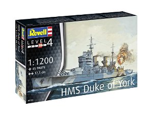 Revell Plastic ModelKit loď 05182 - HMS Duke of York (1:1200)