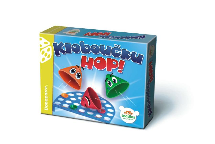 Bonaparte Kloboučku, hop! společenská hra v krabici 23x18x3,5cm