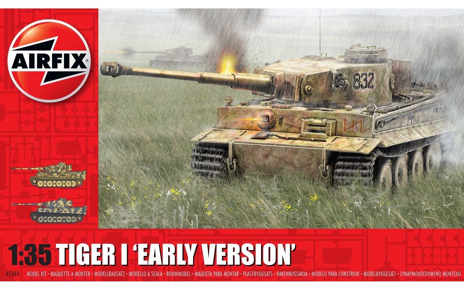 Airfix Classic Kit tank A1363 - Tiger-1, Early Version (1:35)