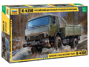 Zvezda Model Kit military 3692 - Russian 2 Axle Military Truck K-4326 (1:35)