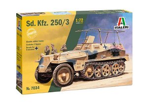 Italeri Model Kit military 7034 - Sd. Kfz. 250/3 (1:72)