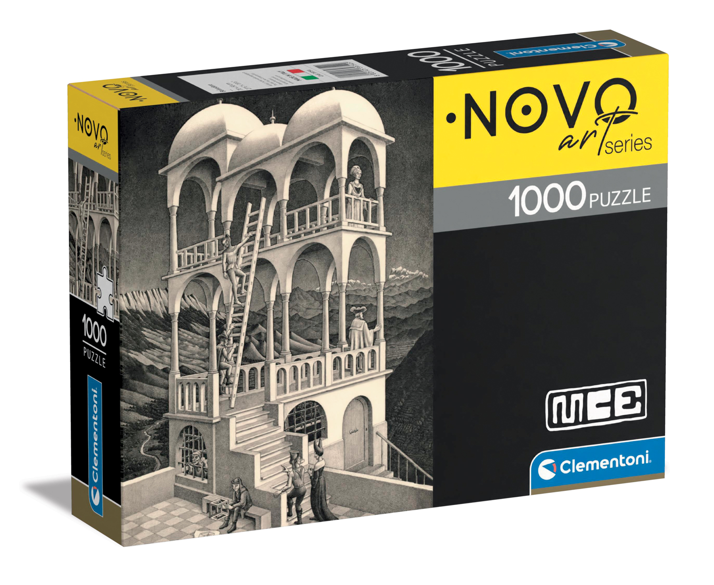Clementoni Puzzle 1000 dílků - Art NOVO - M. C. Escher-Belvedere