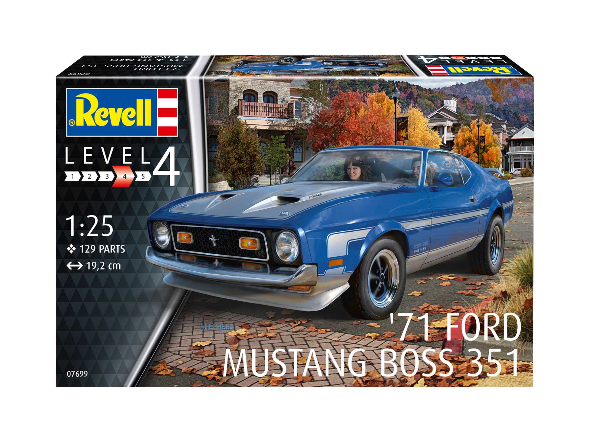 Revell ModelSet auto 67699 - 71 Mustang Boss 351 (1:25)