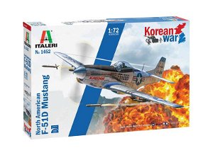 Italeri Model Kit letadlo 1452 - F-51D "Korean War" (1:72)
