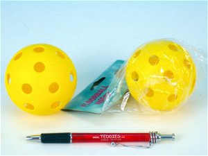UNISON Floorball míč plast průměr 7cm asst 2 barvy