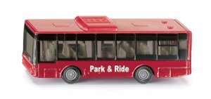 SIKU 1021 Blister - Městský autobus červený