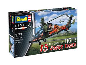 Revell Plastic ModelKit vrtulník 03839 - Eurocopter Tiger - "15 Years Tiger" (1:72)