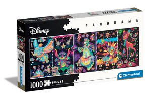 Clementoni Puzzle 1000 dílků panorama - Disney Joys