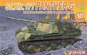 Dragon Model Kit tank 7696 - Panther G Late Production w/Air Defense Armor (1:72)
