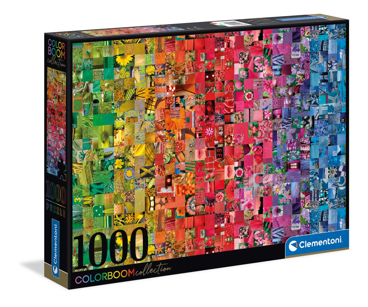Clementoni Puzzle 1000 dílků Colorboom - Collage