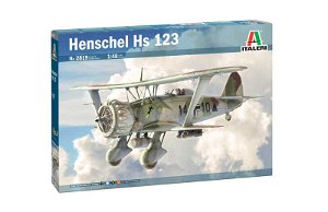 Italeri Model Kit letadlo 2819 - Henschel Hs 123 (1:48)