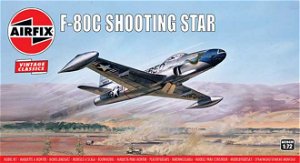 Airfix Classic Kit VINTAGE letadlo A02043V - Lockheed F-80C Shooting Star (1:72)