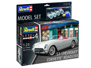Revell ModelSet auto 67718 - '53 Chevrolet® Corvette® Roadster (1:24)
