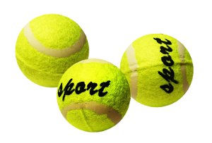 Rappa míček tenisový v sáčku, 3 ks