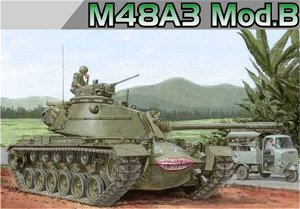 Dragon Model Kit tank 3544 - M48A3 Mod B. (1:35)