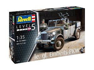 Revell Plastic ModelKit military 03339 - Einheits-PKW Kfz.4 (1:35)