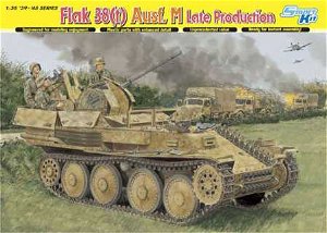 Dragon Model Kit military 6590 - FLAK 38(t) Ausf.M LATE PRODUCTION (SMART KIT) (1:35)