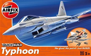 Airfix Quick Build letadlo J6002 - Eurofighter Typhoon