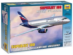 Zvezda Model Kit letadlo 7009 - Sukhoi Superjet 100 (1:144)