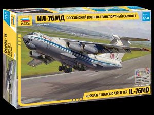 Zvezda Model Kit letadlo 7011 - Russian strategic airlifter IL-76MD (1:144)