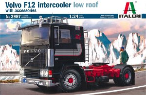 Italeri Model Kit truck 3957 - Volvo F-12 Intercooler (Low Roof) with accessories (1:24)