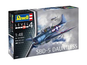 Revell Plastic ModelKit letadlo 03869 - SBD-5 Dauntless Navyfighter (1:48)