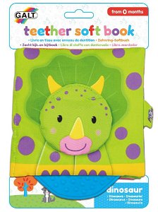 Dětská knížka s kousátkem - Dinosauři