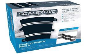 Scalextric Rozšíření trati SCALEXTRIC C8555 - Track Extension Pack 6 - 8 X R3 Curves