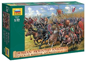 Zvezda Wargames (AoB) figurky 8039 - Russian Mounted Knights (1:72)