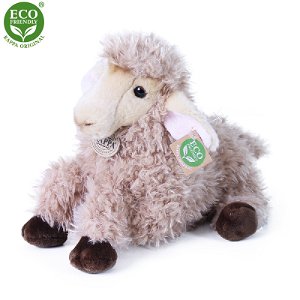 Rappa Plyšová ovce ležící 25 cm ECO-FRIENDLY