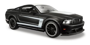 Maisto - Ford Mustang Boss 302, matně černá, 1:24