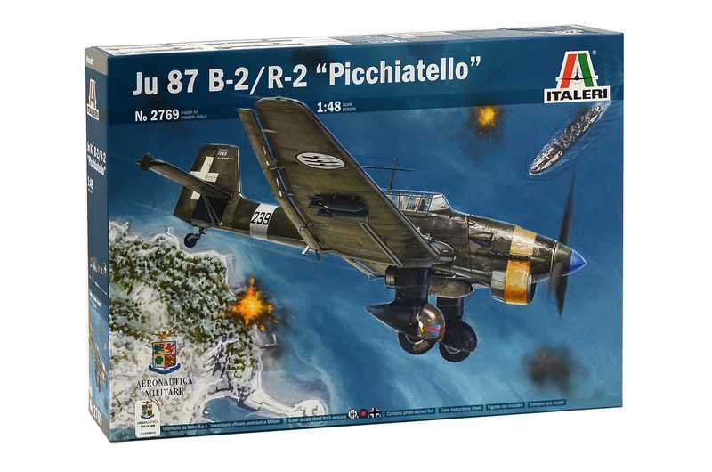 Italeri Model Kit letadlo 2769 - JU 87 B-2/R-2 "PICCHIATELLO" (1:48)