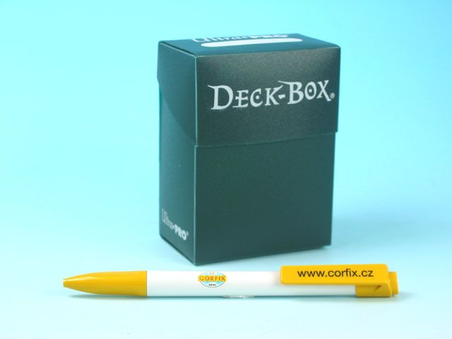 Krabička plastová - zelená (75karet) (GREEN POLY DECK BOX)