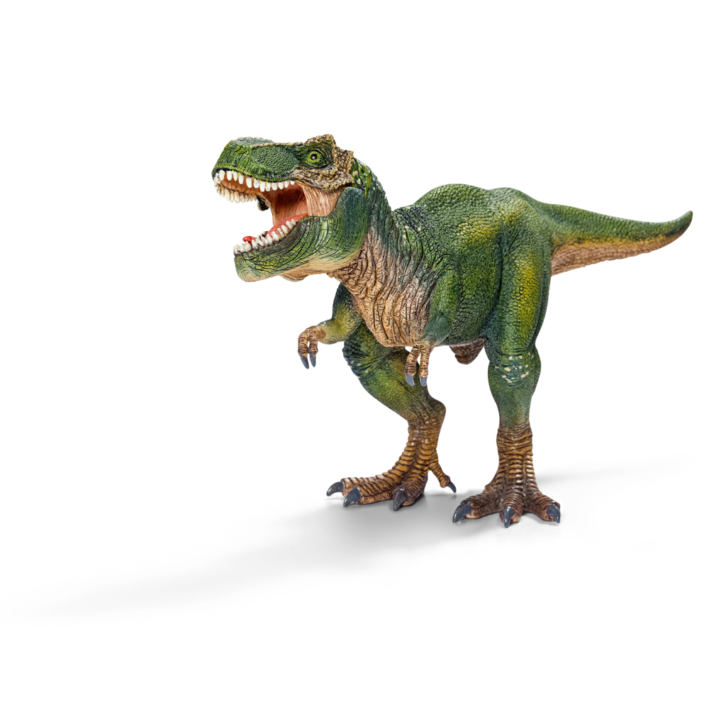 Schleich 14525 prehistorické zvířátko - Tyrannosaurus Rex s pohyblivou čelistí