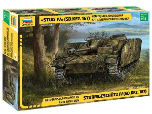 Zvezda Model kit tank 3661 - Sturmgeschuetz IV (1:35)