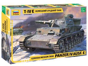 Zvezda Model Kit tank 3641 - Panzer IV Ausf.E (1:35)