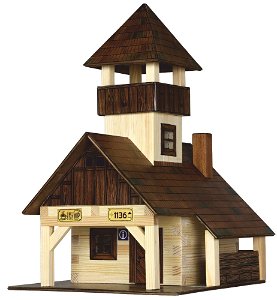 Walachia dřevěná stavebnice - Turistická bouda