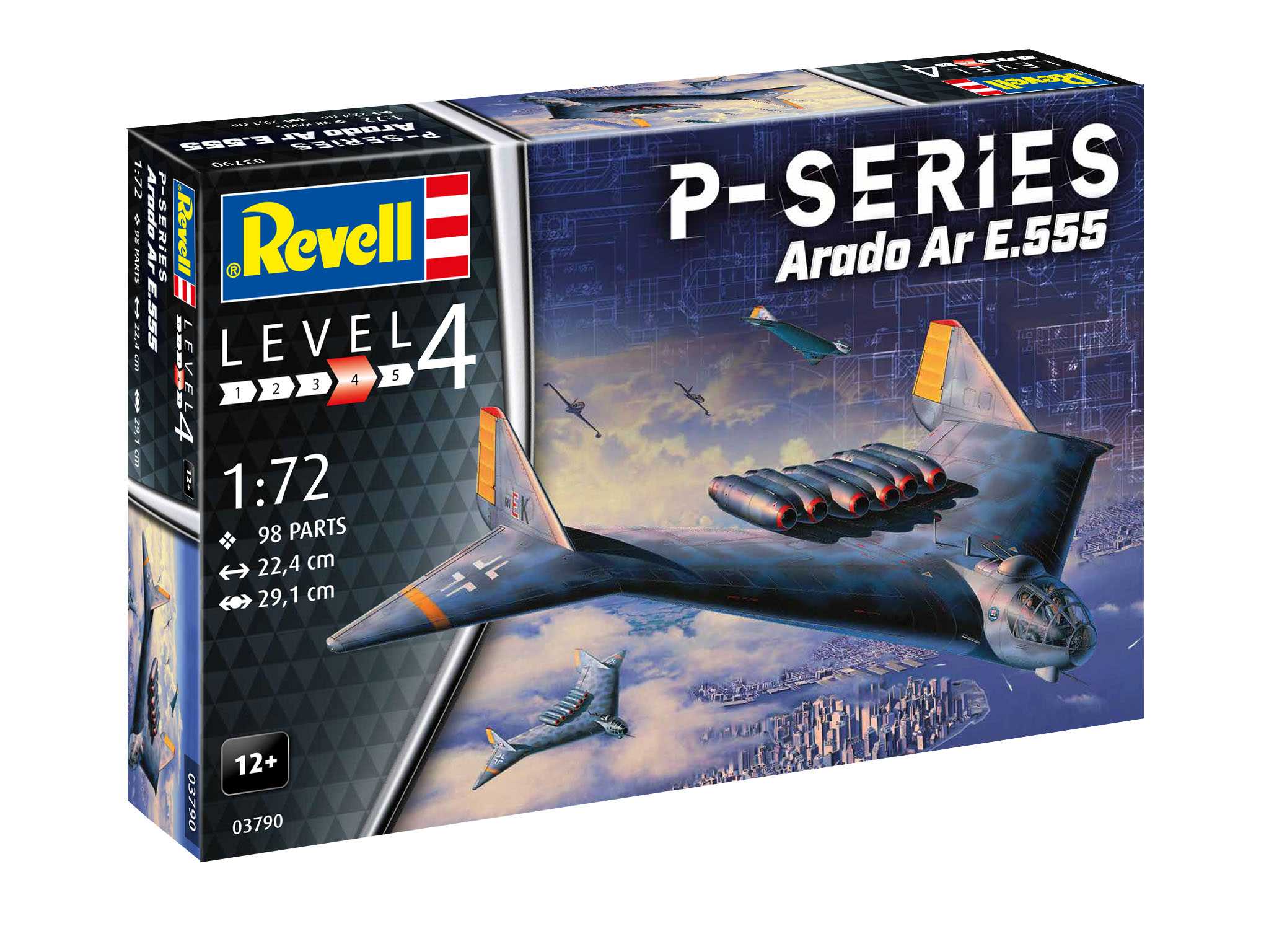 Revell Plastic ModelKit letadlo 03790 - P-Series - AR555 (1:72)
