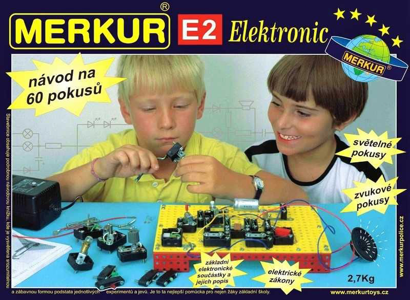 MERKUR - Stavebnice Merkur E2 elektronic