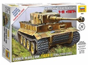 Zvezda Snap Kit tank 5002 - Tiger I (1:72)