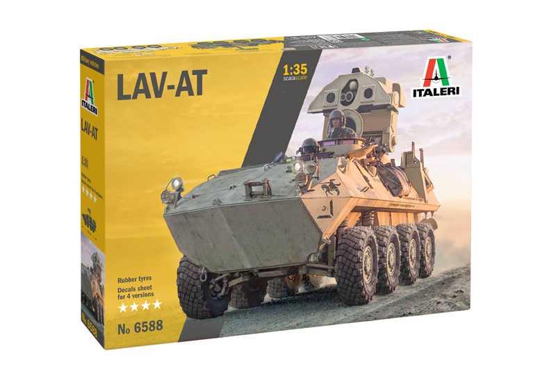 Italeri Model Kit military 6588 - LAV-25 TUA (1:35)