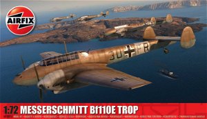 Airfix Classic Kit letadlo A03081A - Messerschmitt Bf110E/E-2 TROP (1:72)