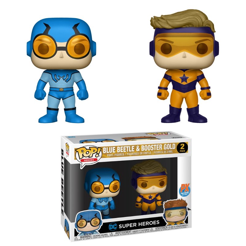 Funko POP DC 2 Pack: Blue Beetle & Booster Gold (Exc) (CC)