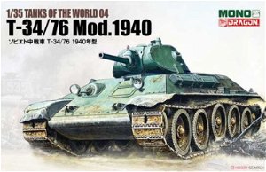 Dragon Model Kit tank MD004 - T-34/76 MOD.1940 (1:35)