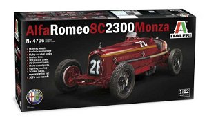 Italeri Model Kit auto 4706 - ALFA ROMEO 8C 2300 Monza (1:12)
