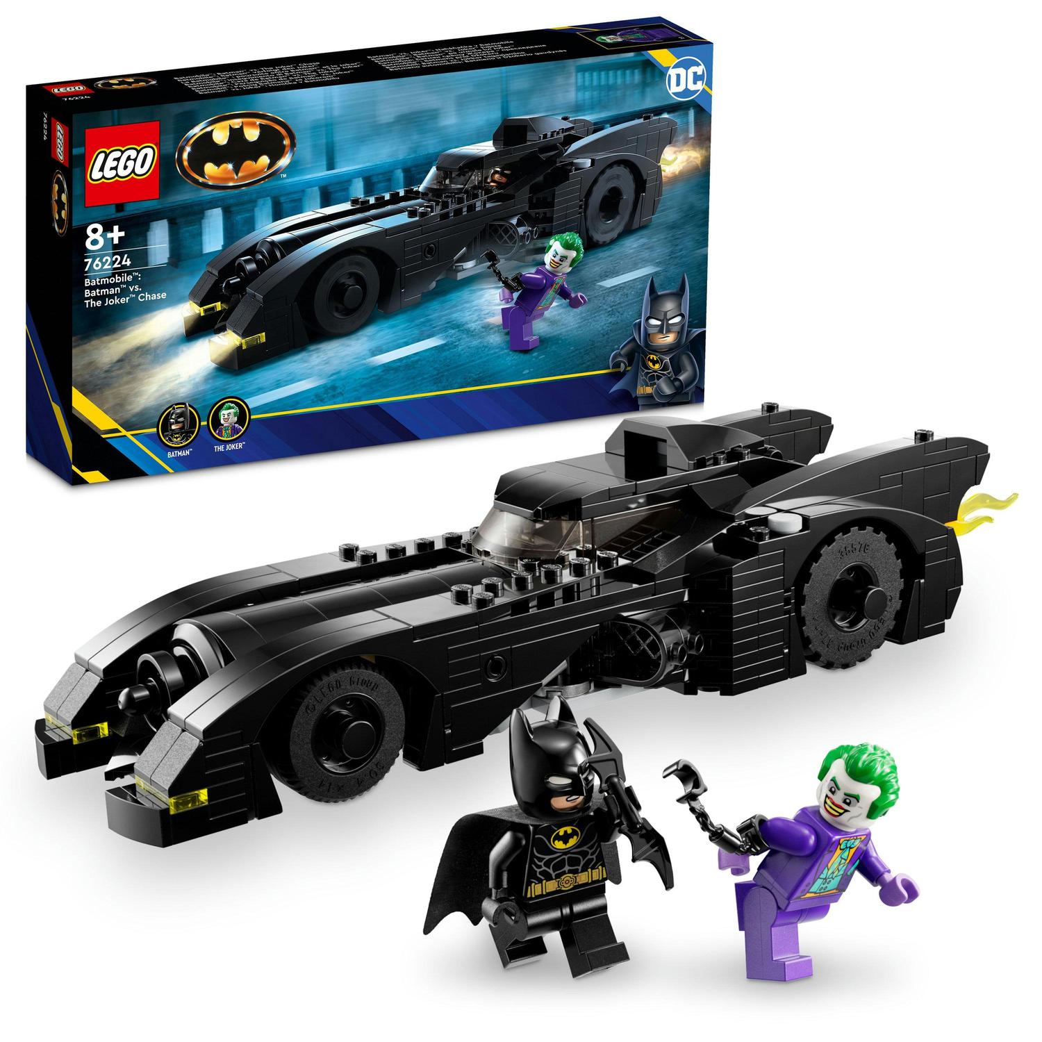 LEGO DC Batman™ 76224 Batman™ vs. Joker™: Honička v Batmobilu