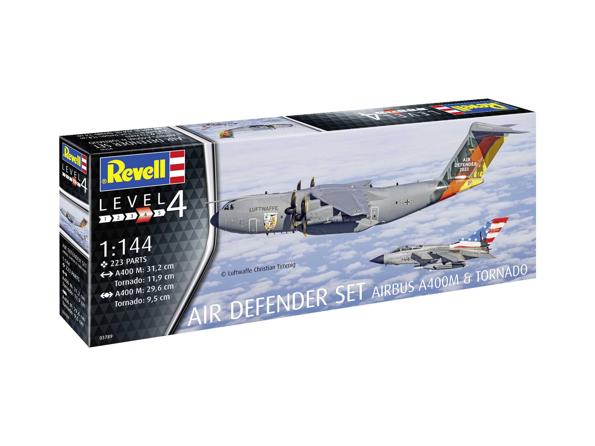 Revell Plastic ModelKit letadla 03789 - Air Defender (1:144)