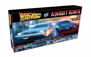 Scalextric Autodráha SCALEXTRIC C1431P - Back to the Future vs Knight Rider Race Set (1:32)